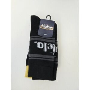 Modelo Mens Socks black NEW x2 pairs shoe size 8-12